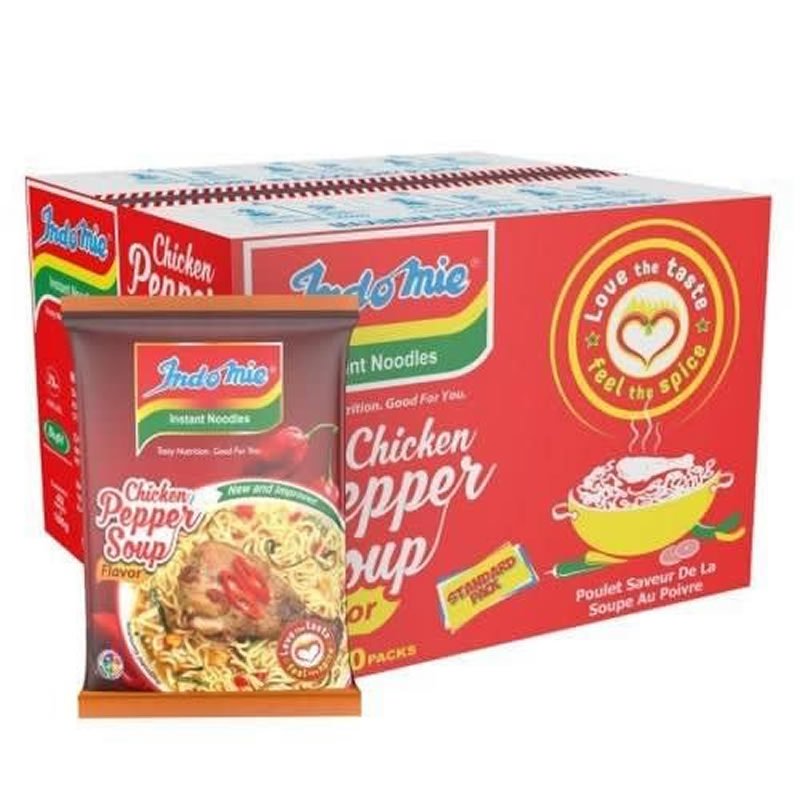 Indomie Noodles Chicken Pepper soup Box Jellis Foods