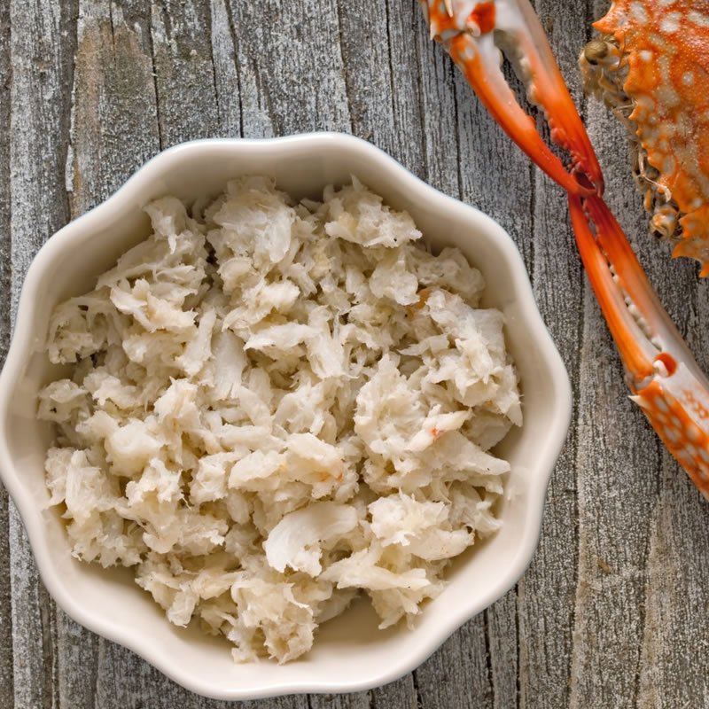 Standard White Crab Meat 450g Jellis Foods